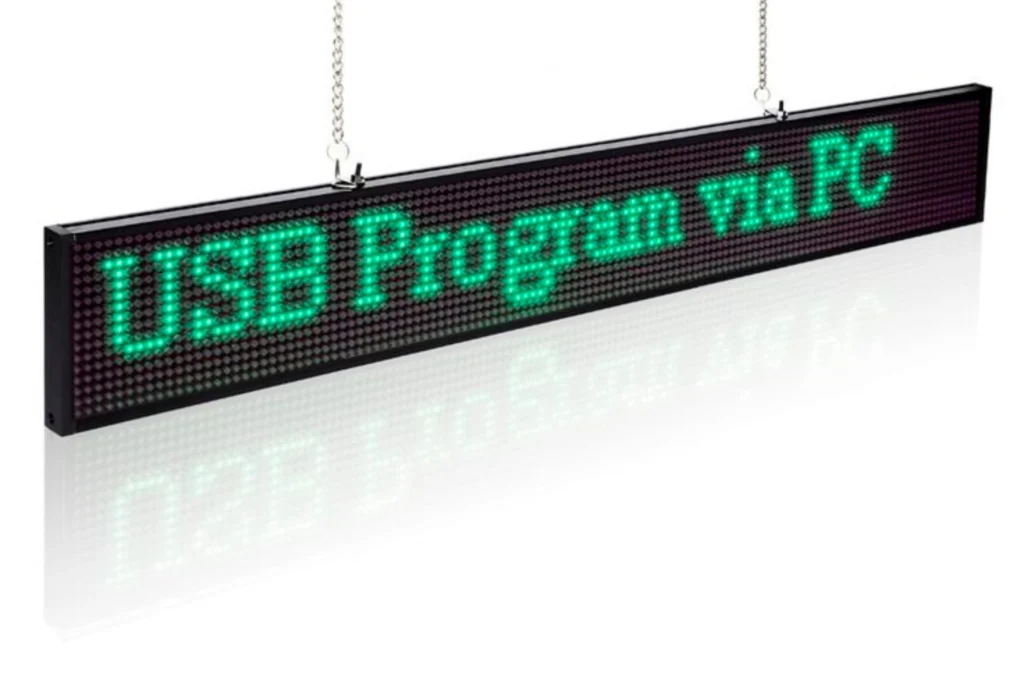 Running display board Design