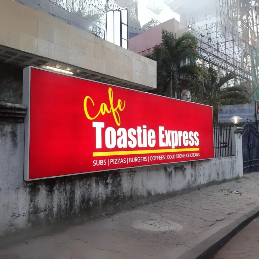 Glow Sign Board Design