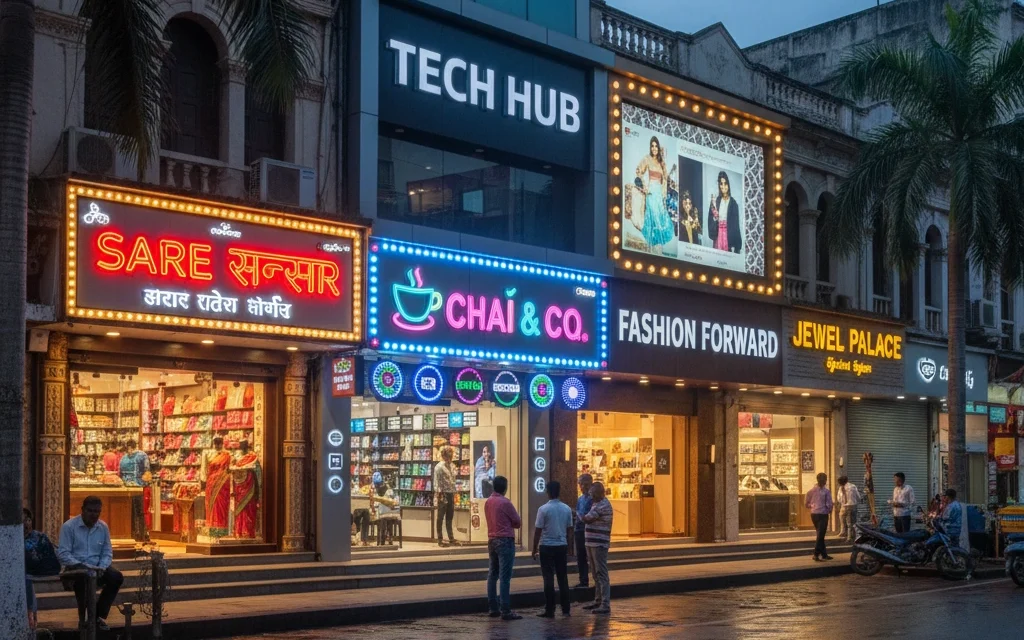 Shop Front Sign Boards in India