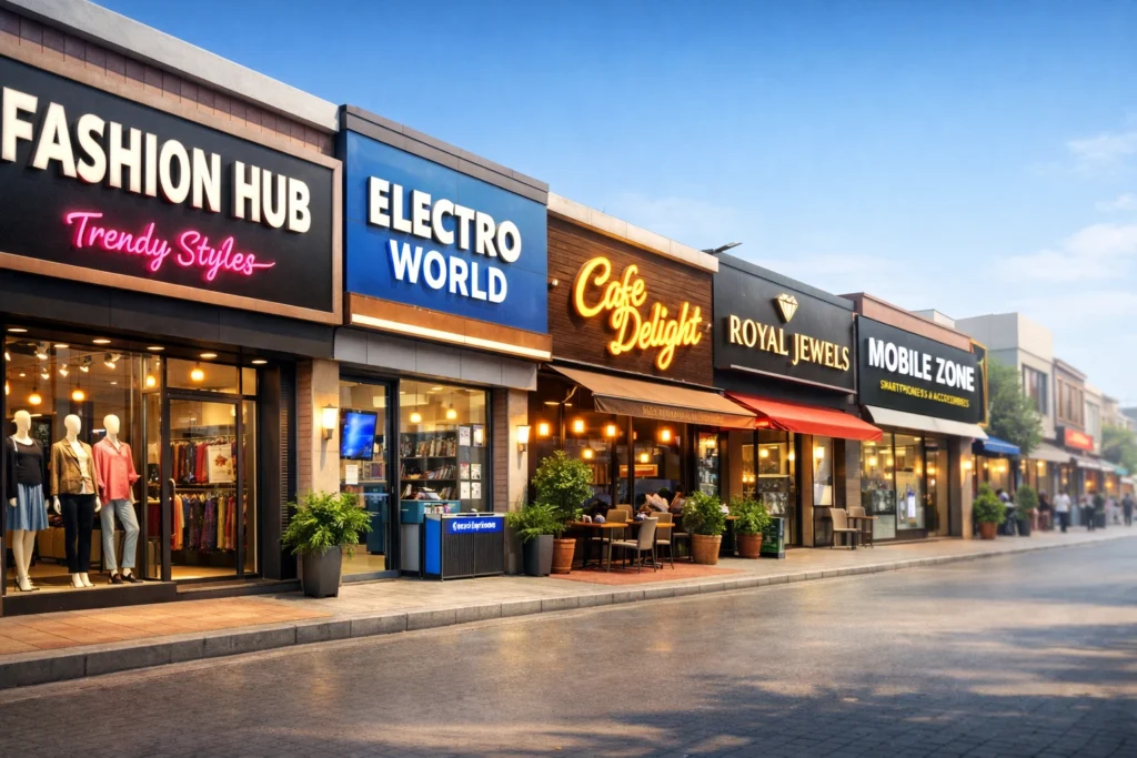 Shop Front Sign Boards in India