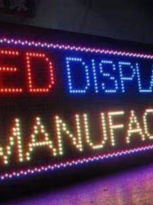 running led board